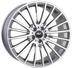 21 İnç 5x112 Arka 21*10 Mercedes S Class GLE GLS Audi A6 A7 Q5 Uyumlu Silver Jant Takımı