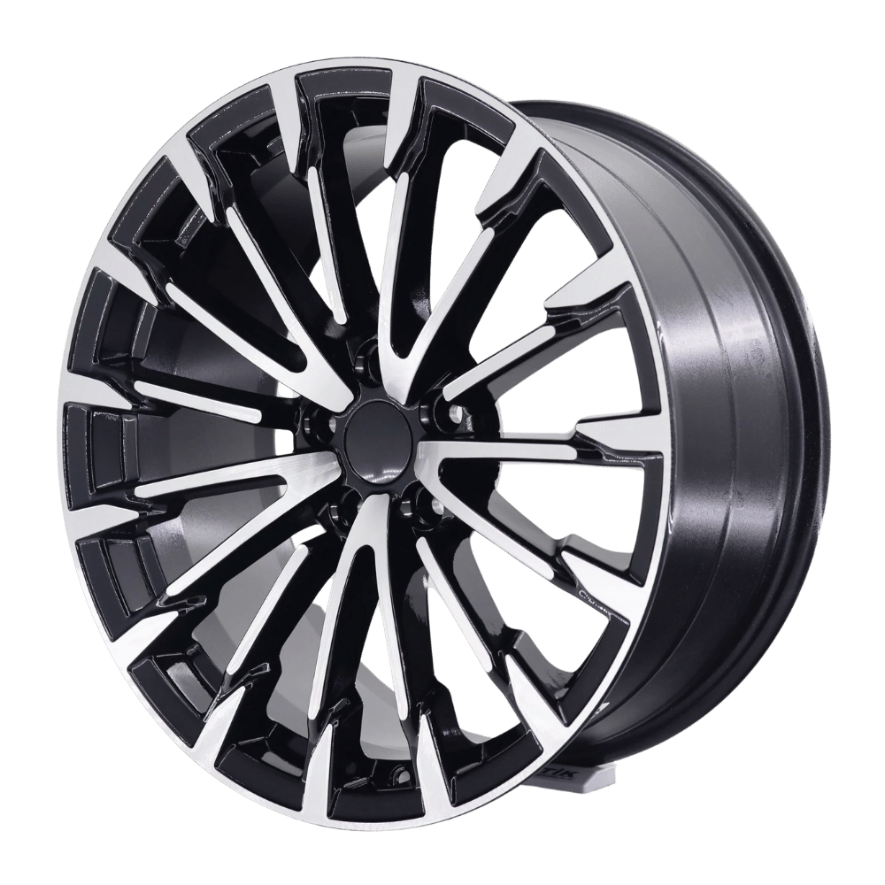 19'' İnç 5X112 Audi-Wolksvagen Black Machined  Jant Takım