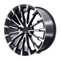 19'' İnç 5X112 Audi-Wolksvagen Black Machined  Jant Takım