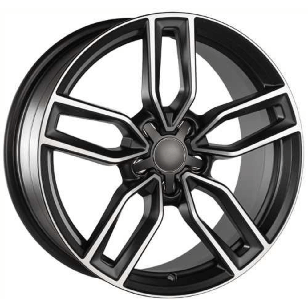 19 İnç 5x112 Audi Mercedes Seat Uyumlu Matt Gun Metal Polish Jant Takımı