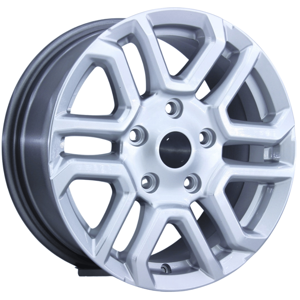 16 İnç 6X130 Mercedes Sprinter Volkswagen Crafter Uyumlu Silver Jant Takımı