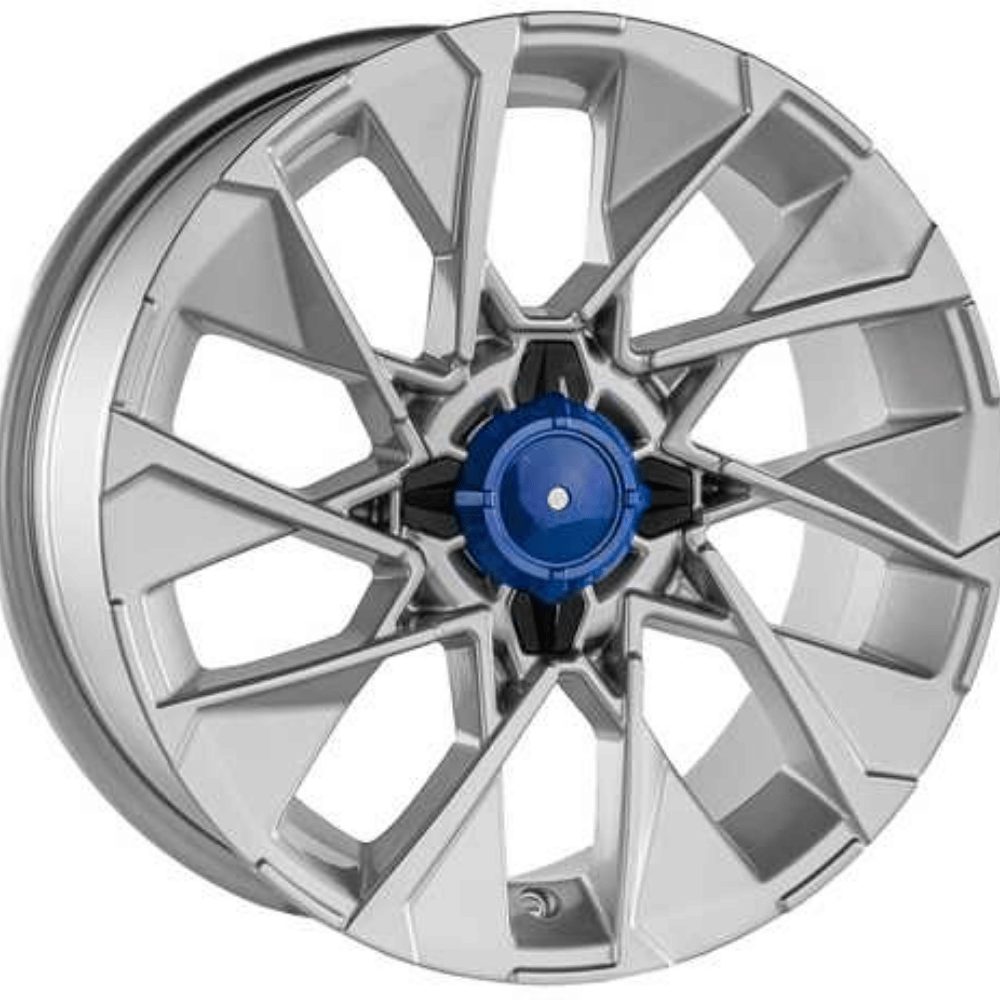 17 İnç 4x100 Renault Clio Seat Fiat Honda Toyota Uyumlu Silver Jant Takımı