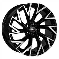 19 İnç 5x112 Audi Volkswagen Seat Uyumlu Black Polish Jant Takımı