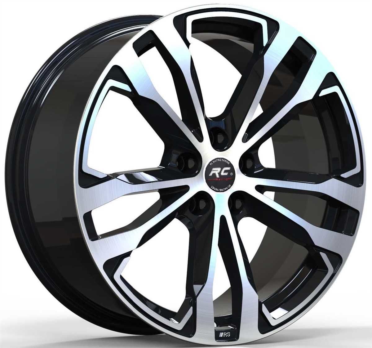 19 İnç 5x112 Audi Mercedes Volkswagen Uyumlu Gun Metal Polish Jant Takımı