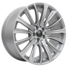 20 İnç 5x112 Ön 8.5 Arka 9.5 Mercedes BMW Uyumlu Silver Jant Takımı