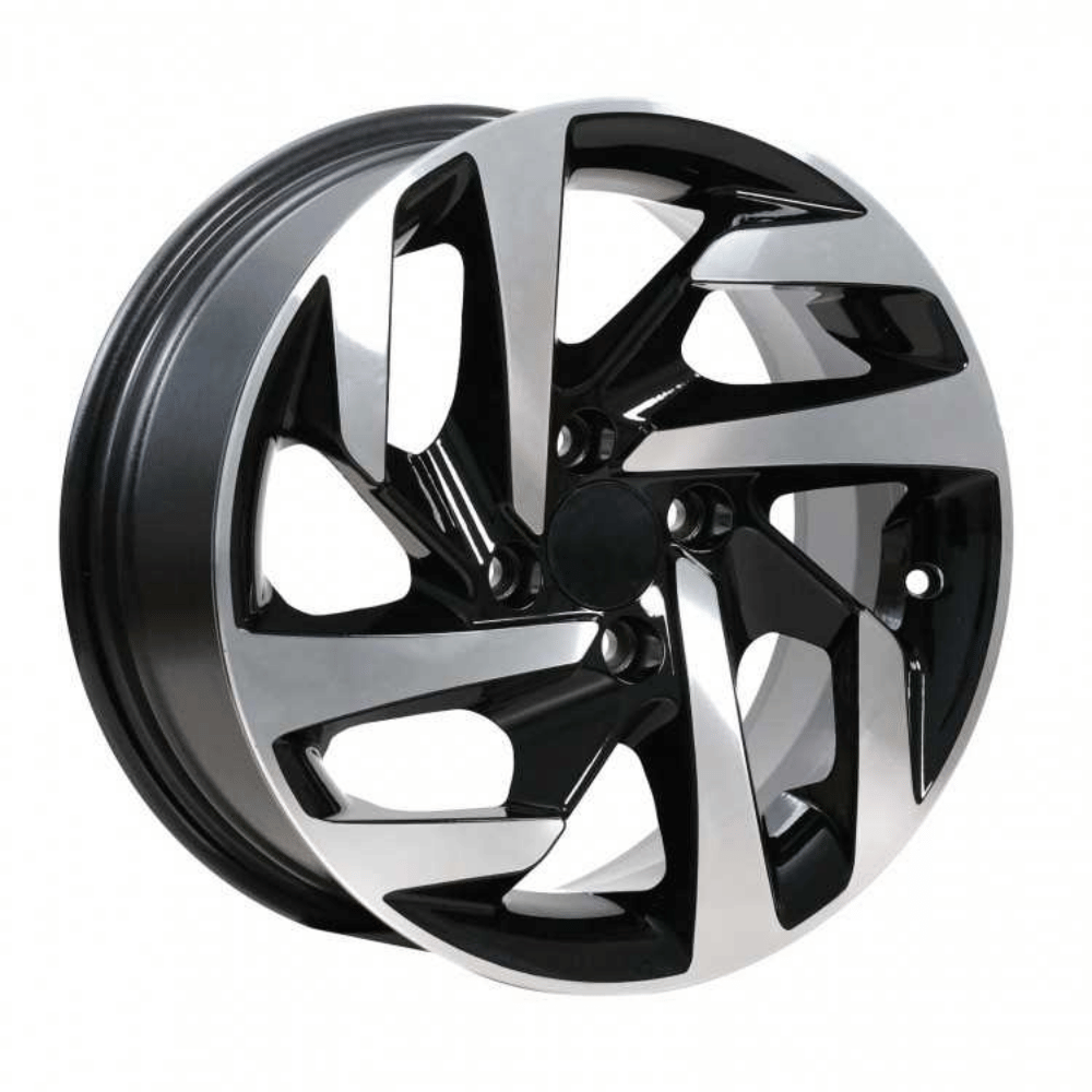 16 İnç 4x108 PEUGEOUT 206 307 30 PARTNER CITROEN C3 C-ELYSEE UYUMLU  DEEP BLACK DIAMOND GLOSS