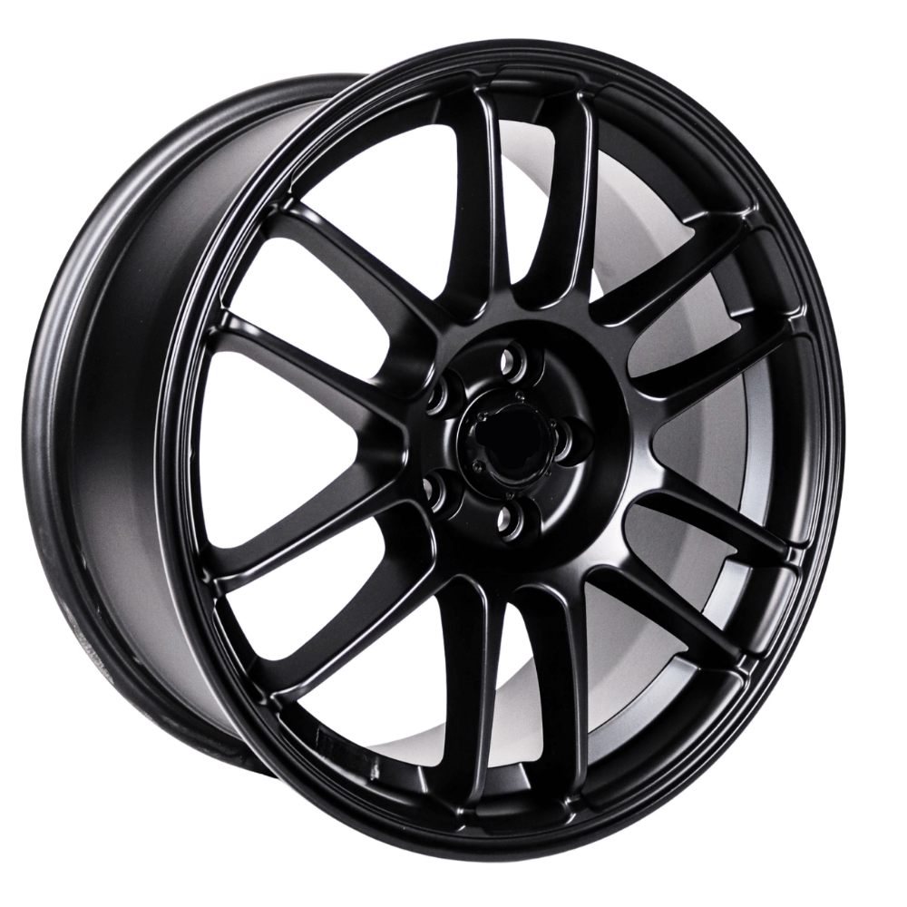 17 İnç 4x100 Honda Toyota Hyundai Polo Fiat Renault Uyumlu S.P. Tarmac Black Jant Takımı