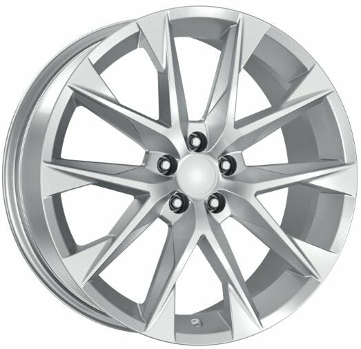 18 İnç 5x112 Seat Leon FR Volkswagen Skoda Uyumlu Akrep Silver Jant Takımı