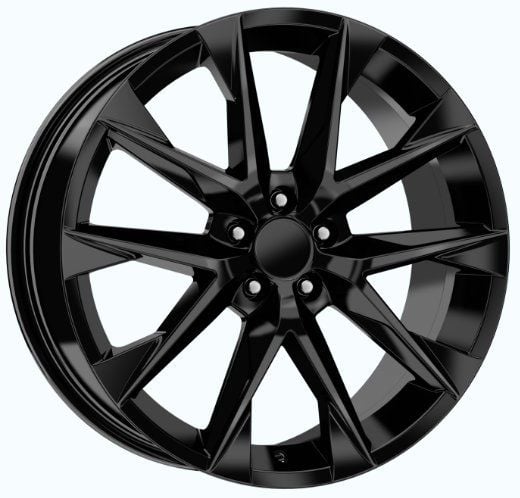 18 İnç 5x112 Seat Leon FR Akrep Skoda Volkwagen Audi Uyumlu Black Jant Takımı