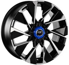15 İnç 4x100 Renault Clio Symbol Dacia Fiat Uyumlu Black Polish Jant Takımı