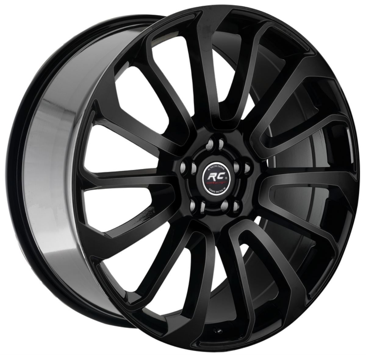 22 İnç 5x120 Range Rover Türbülans Vogue Discovery Sport Uyumlu Black Jant Takım