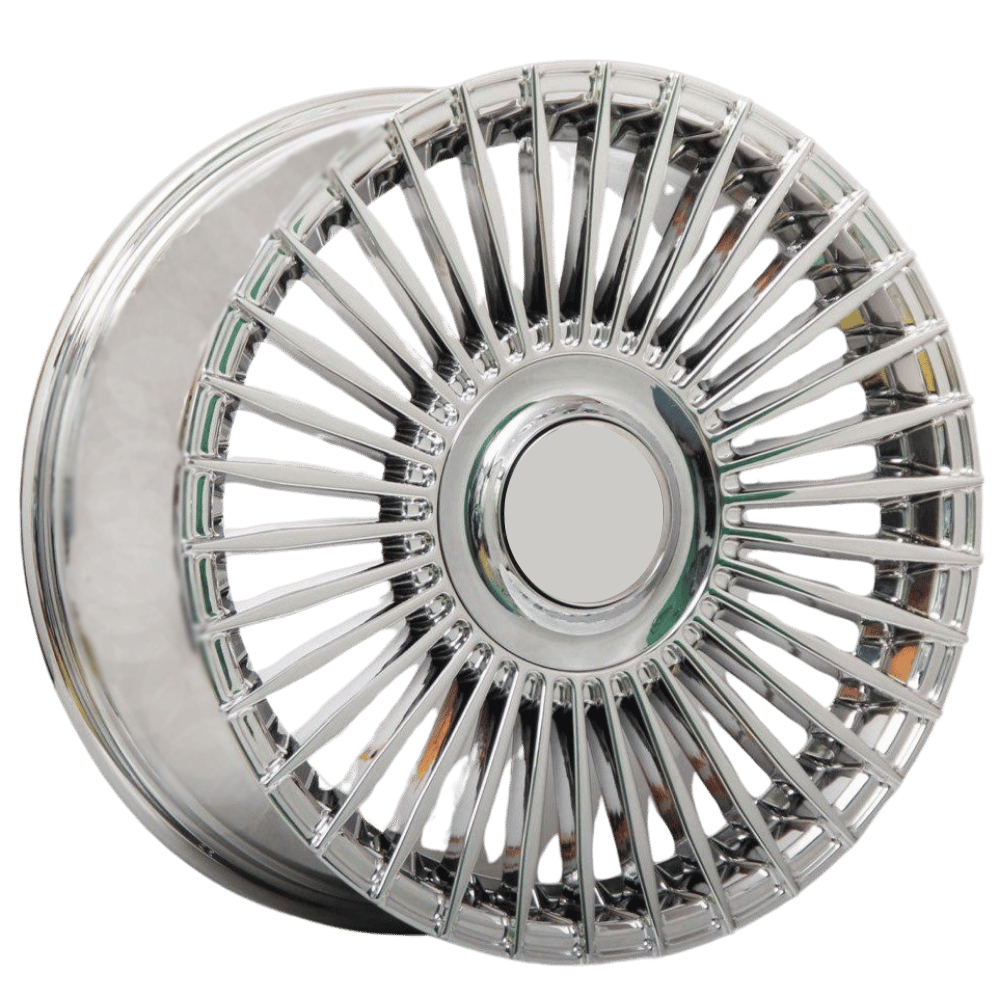 20 İnç 5x112 Mercedes Audi Uyumlu Escobar VC Chrome Jant Seti | R1 Wheels