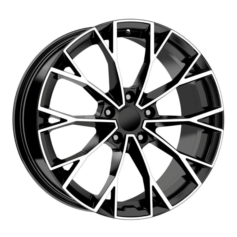 16 İnç 4x100 Renault Clio Symbol Fiat Egea Linea Hyundai Uyumlu Black Diamond Jant Takımı