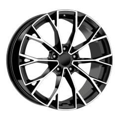16 İnç 4x100 Renault Clio Symbol Fiat Egea Linea Hyundai Uyumlu Black Diamond Jant Takımı