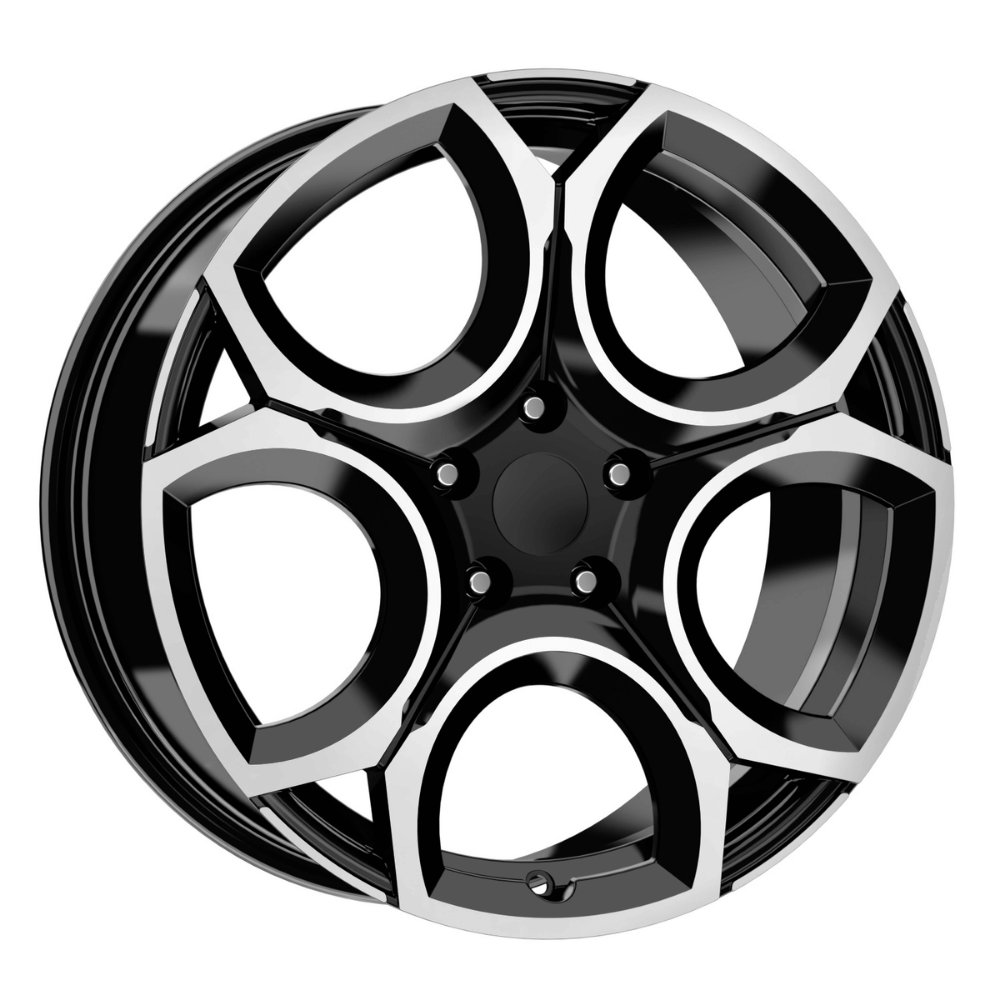 18 İnç 5x100 Uyumlu Black Diamond Jant Takımı