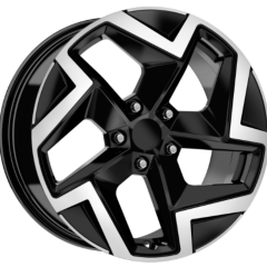 18 İnç 5x112 Volkswagen Passat Audi Uyumlu Black Diamond Jant Takımı