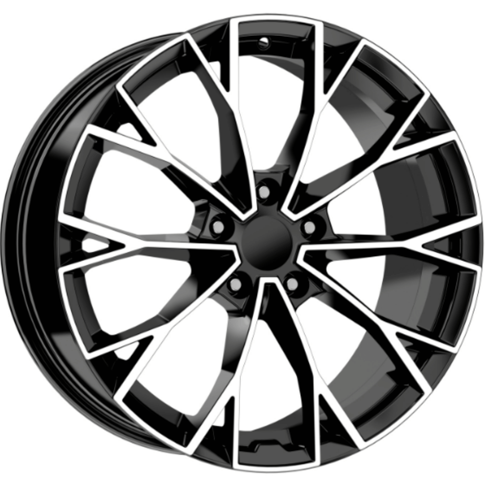 18 İnç 5x112 Volkswagen Audi Uyumlu Black Diamond Jant Takımı