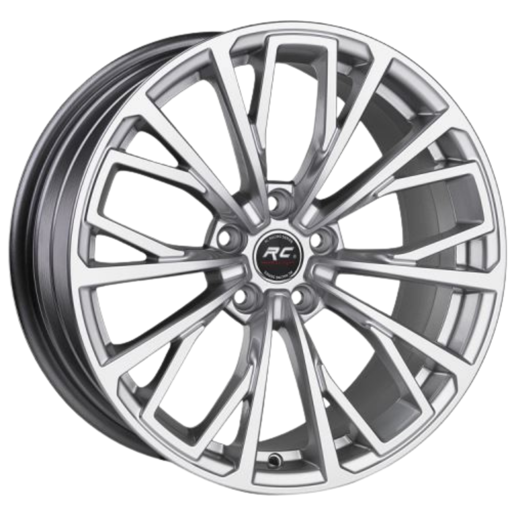 18 İnç 5x112 Audi Volkswagen Mercedes Skoda Uyumlu Silver Jant Takımı