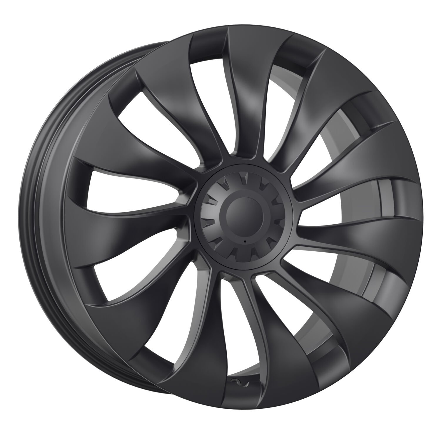 19 İnç 5x114.3 Tesla Turbulence Model 3 Model Y Uyumlu Semi Gloss Metalic Jant Takımı