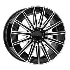 18 İnç 5x112 Mercedes Benz Amg C Class W204 E Class W212 Vito Uyumlu Black Polısh Jant Takımı 