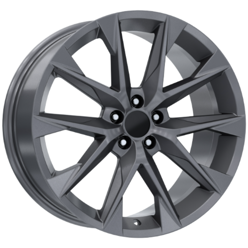 18 İnç 5x112 Seat Leon FR Skoda Volkswagen Uyumlu Gun Metal Akrep Jant Takımı