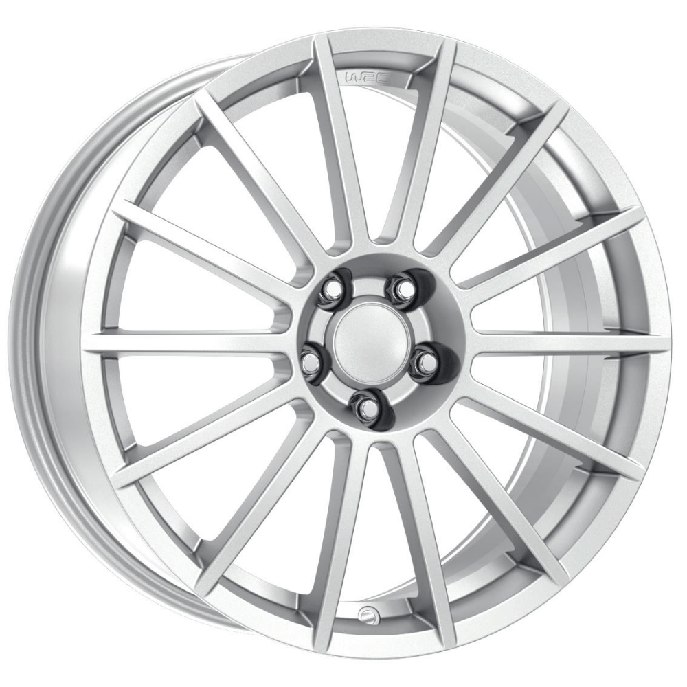 18 İnç 5x100 Polo Fiat Volkswagen Subaru Toyota Uyumlu Silver Jant Takımı