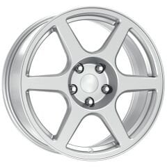 16 İnç 4x108 Enkei Evo Peugeot 206 207 208 301 Partner Citroen C3 C4 C-Elysee Uyumlu Silver Jant Takımı