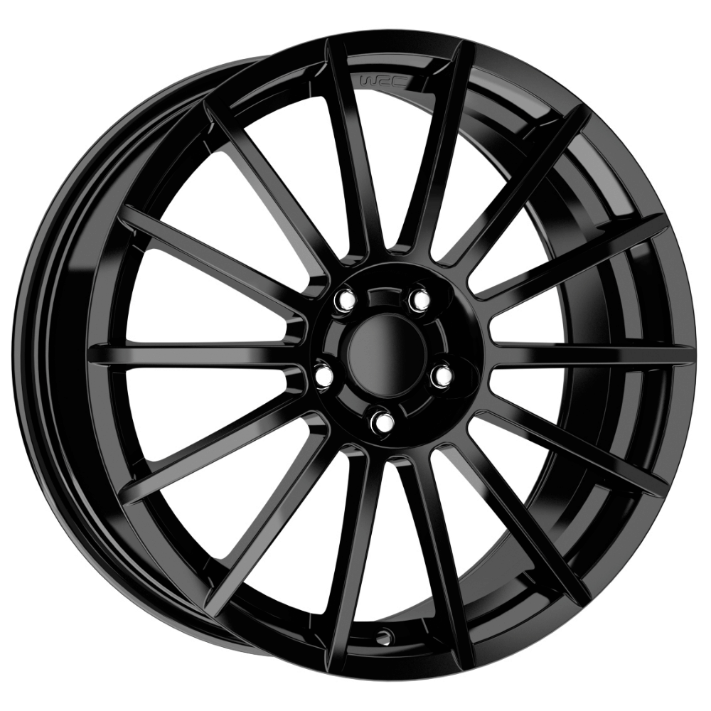 18 İnç 5x100 Polo Fiat Skoda Seat Subaru Toyota Uyumlu Black Jant Takımı