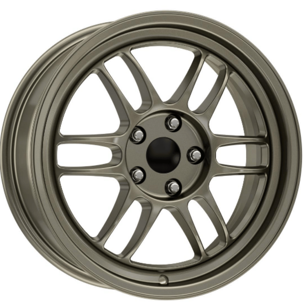 17 İnç 4x100 Honda Toyota Fiat Polo Renault Uyumlu Enkei Bronze Jant Takımı