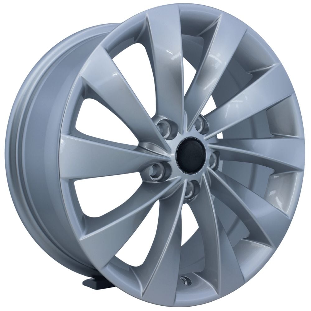 17 İnç 5x112 Volkswagen Seat Skoda Audi Uyumlu Silver Jant Takımı