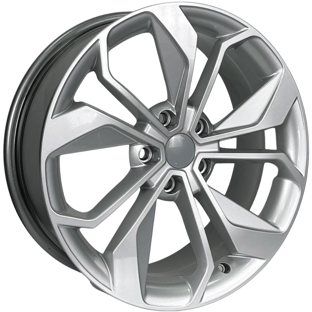 18 İnç 5x114.3 Renault Megane 4 Honda Toyota Kia Hyundai Uyumlu Silver Jant Takımı