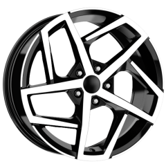 18 İnç 5x112 Volkswagen Audi Skoda Seat Mercedes Uyumlu Black Diamond Jant Takımı