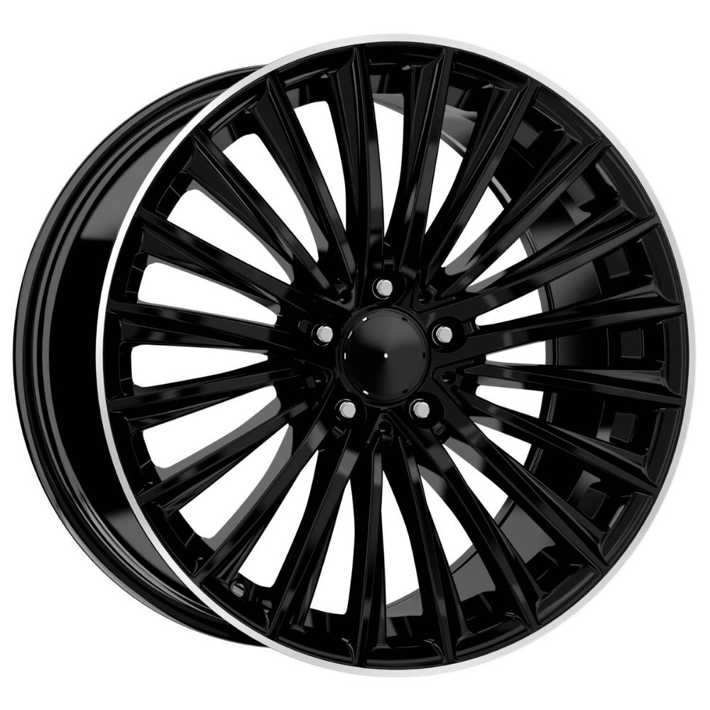 18 İnç 5x112 Mercedes A - B - C - E - S - CLA Serises Uyumlu Black Light Diamond Jant Takımı