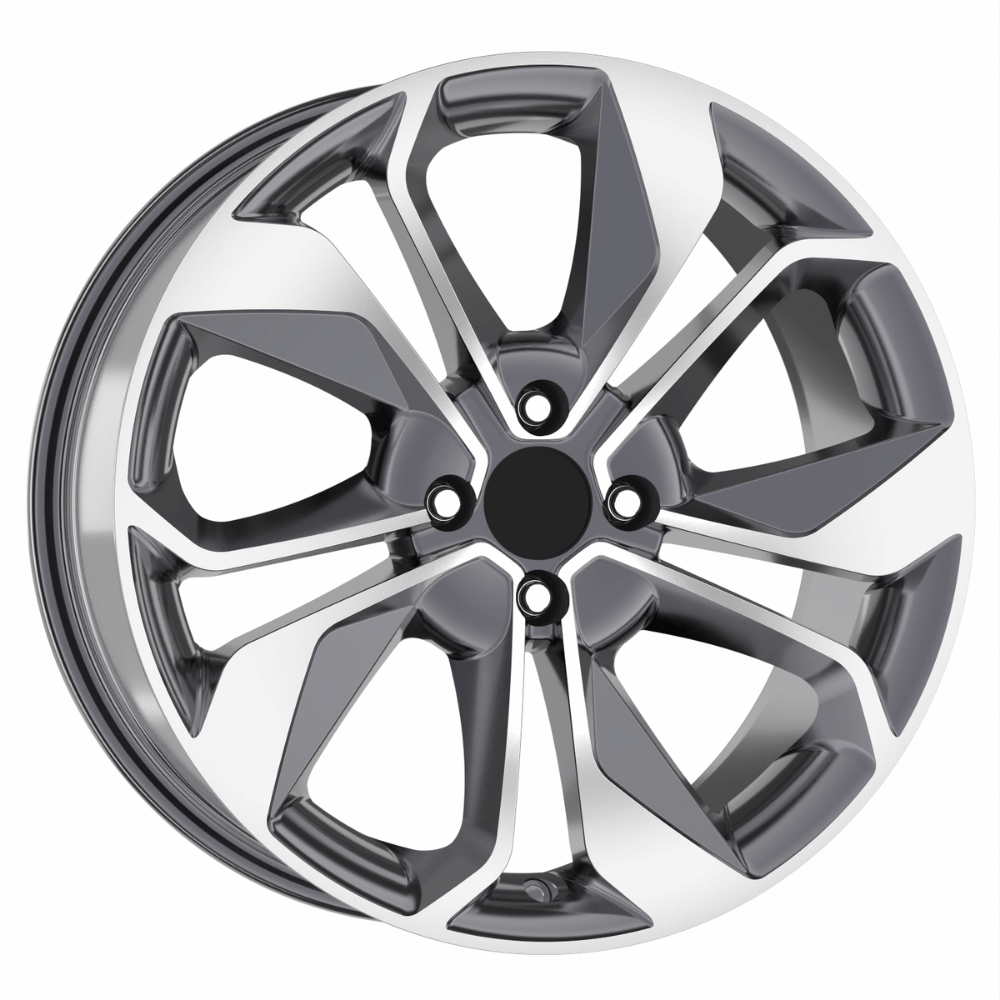 16 İnç 5x114.3 Dacia Duster Renault Megane 4 Nissan Uyumlu Gun Metal Diamond Jant Takımı