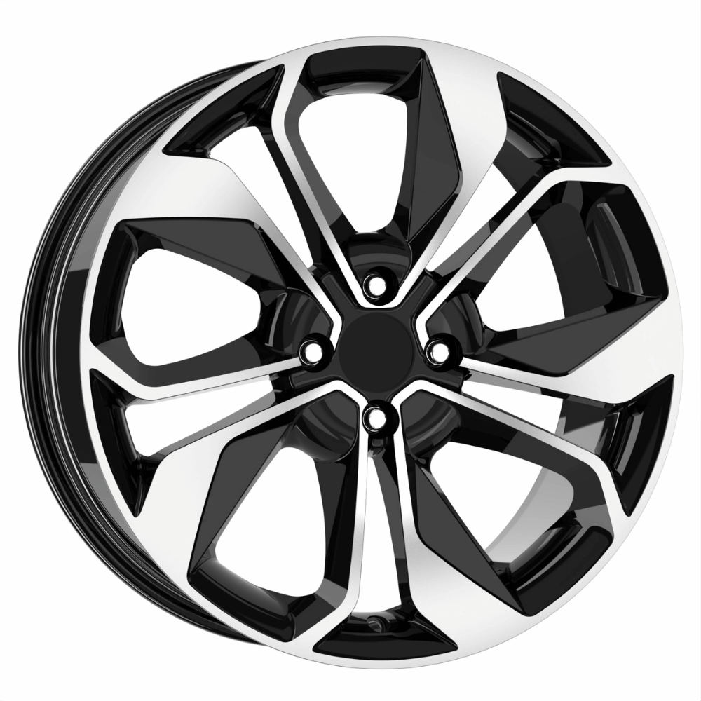 16 İnç 4x100 Renault Clio Symbol Dacia Hyundai Fiat  Toyota Uyumlu Black Diamond Jant Takımı