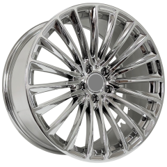 19 İnç 5x112 Ön 19*8 Arka 19*9 Mercedes-Benz Vito Uyumlu Vc Chrome Amg Maybach Jant Takımı