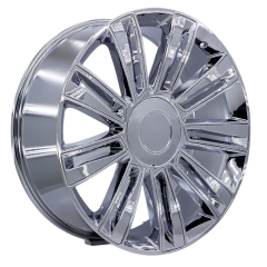 22 İnç Cadillac Escalade GMC, Chevrolet ve Cadillac Uyumlu Chrome Jant