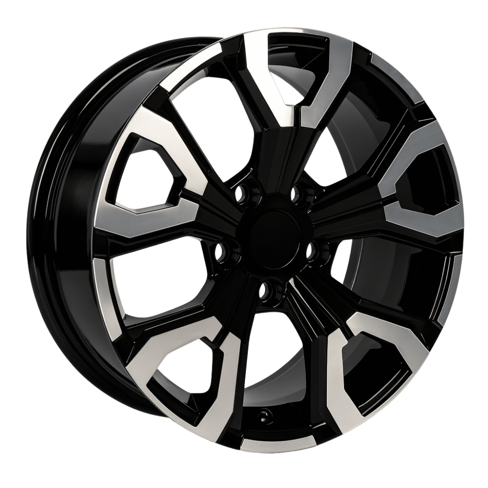 16 İnç 5x114.3 Renault Dacia Duster Uyumlu Black Diamond Jant Takımı