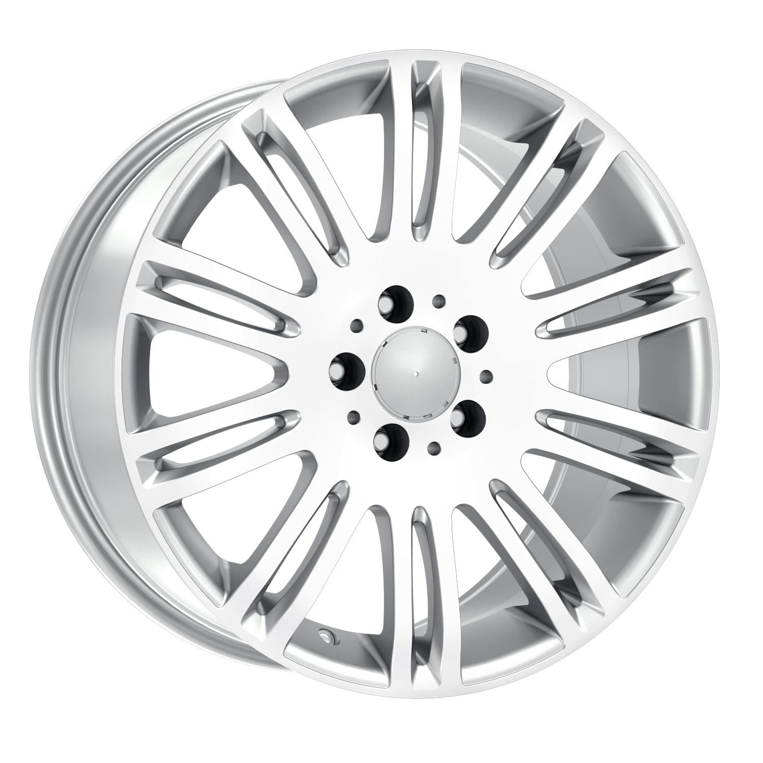 18 İnç 5X112 Mercedes W211 E Seri Silver Diamond Jant Takım