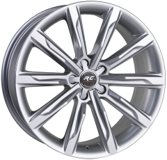 19 İnç 5x112 Audi Volkswagen Seat Skoda Uyumlu Silver Jant Takımı | R1 Wheels