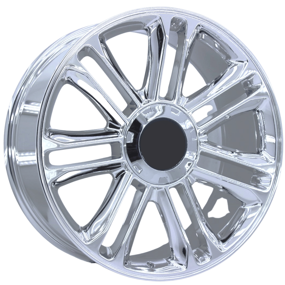 22 İnç 6x139.7 Cadillac Escalade Gmc Chevrolet Uyumlu Chrome Jant Takımı