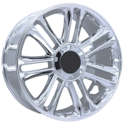 22 İnç 6x139.7 Cadillac Escalade Gmc Chevrolet Uyumlu Chrome Jant Takımı