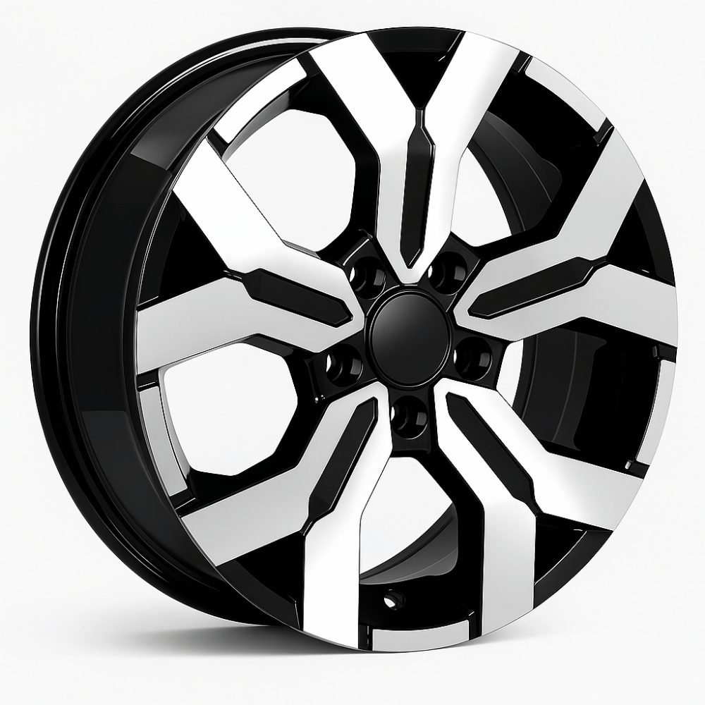 16 İnç 5x114.3 Dacia Duster Renault Nissan Uyumlu Black Diamond Jant Takımı