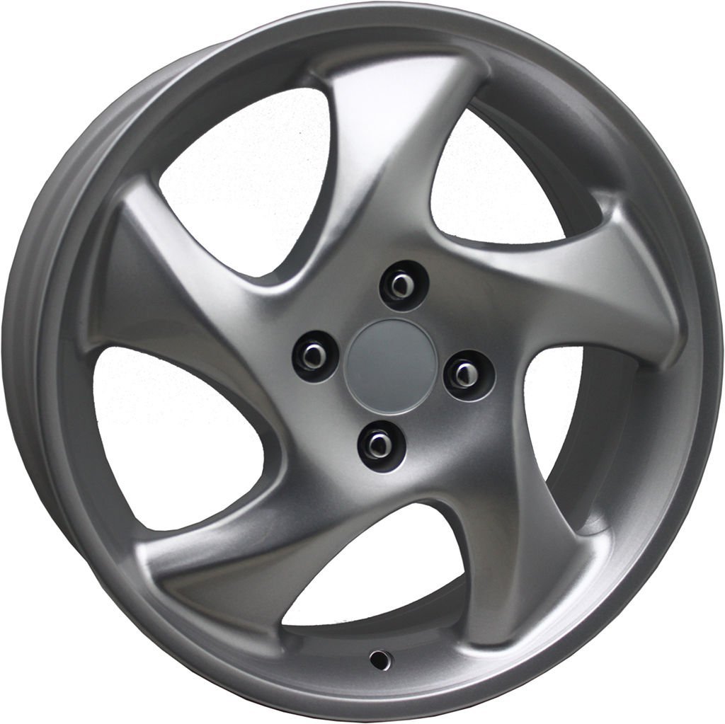 15 İnç 5x114.3 Renault Dacia Hyundai Kia Toyota Uyumlu Shiny Silver Jant Takımı