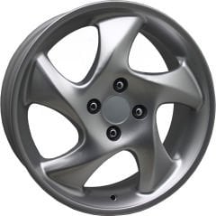 15 İnç 5x114.3 Renault Dacia Hyundai Kia Toyota Uyumlu Shiny Silver Jant Takımı