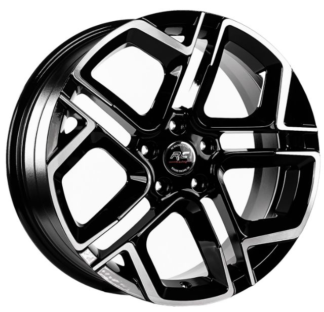 18 İnç 5x112 Volkswagen Audi Seat Skoda Uyumlu Black Polish Jant Takımı