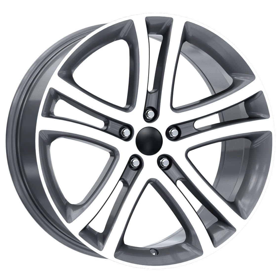 17 İnç 4x108 Ford Volvo Peugeot Uyumlu Savannah Gunmetal Diamond Jant Takımı