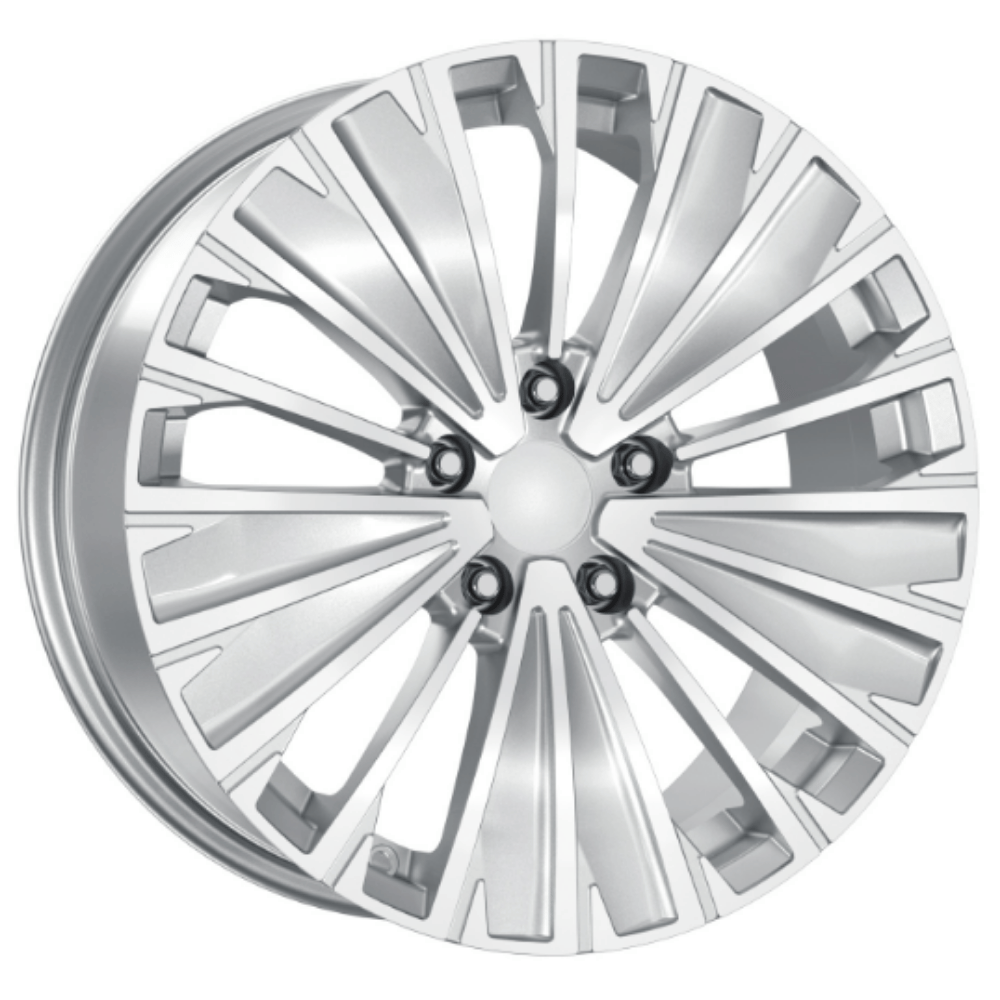 18 İnç 5x112 Volkswagen Audi Seat Skoda Uyumlu Silver Jant Takımı
